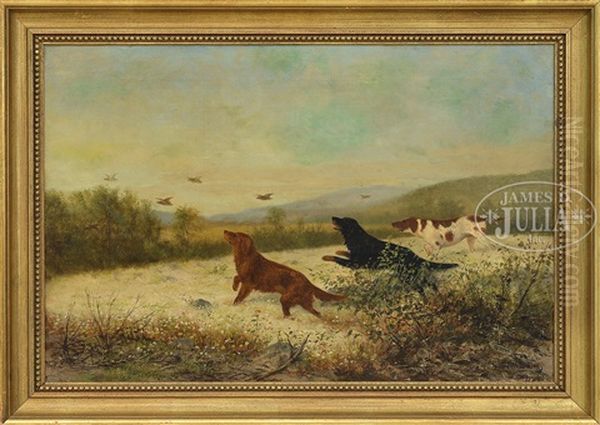 Too-fast 1888 Oil Painting by Newbold Hough Trotter