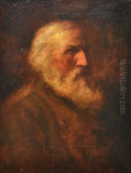 Portrait Of A Gentleman Oil Painting by Prince Paolo Troubetzkoy