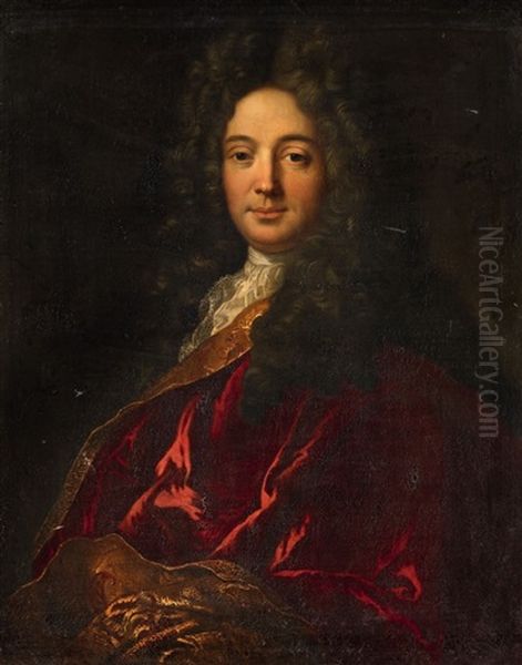 A Portrait Of A Gentleman Oil Painting by Francois de Troy