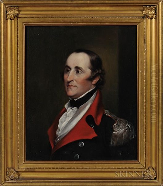 Portrait Of Brigadier General Ebenezer Huntington Oil Painting by John Trumbull