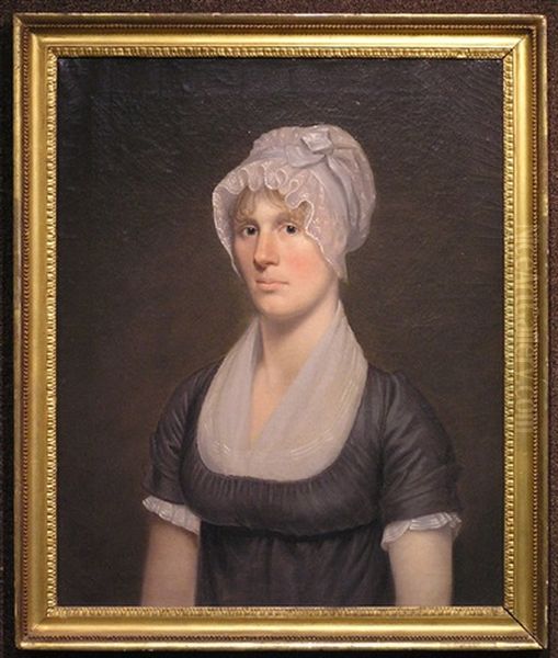 Portrait Of Ann Ballard Nicholson Oil Painting by John Trumbull