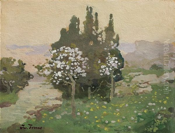 Crimea Motif Oil Painting by Ivan Trusz