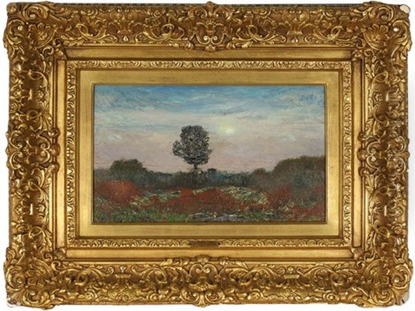 Autumn Afternoon Oil Painting by Dwight William Tryon