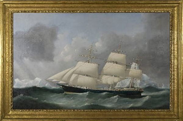 The American Clipper Ship Flying Cloud Oil Painting by Frederick Tudgay