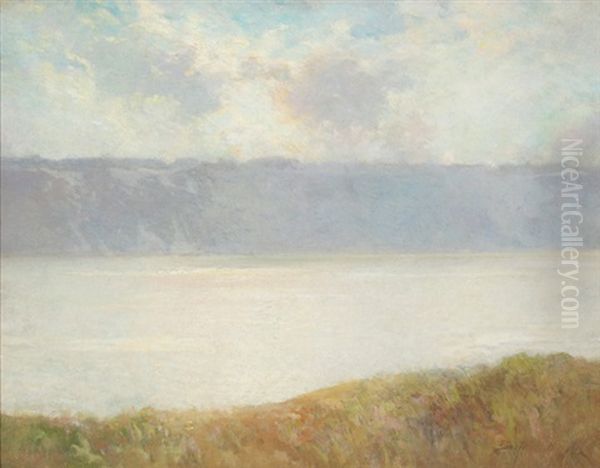 The River Near Hastings Oil Painting by Bayard Henry Tyler