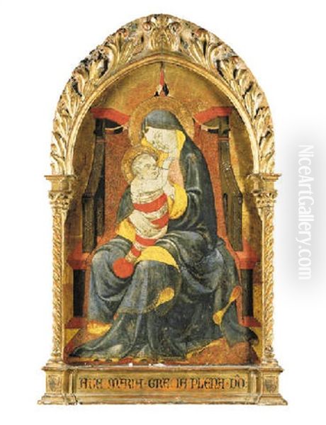 The Madonna Enthroned by Paolo Uccello