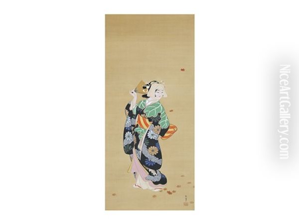 Fine Autumn Day by Shoen Uemura