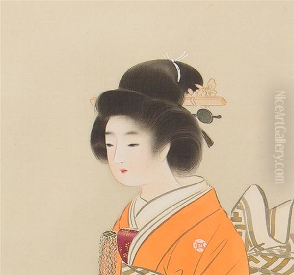 Dream Stories Oil Painting by Shoen Uemura