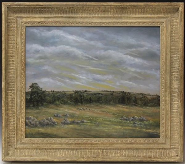 Knollery Farms, Nother Stonington, Conn., No. 43 Oil Painting by Paul Ullman