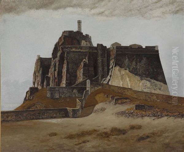 Arabische Festung Oil Painting by Hermann Urban