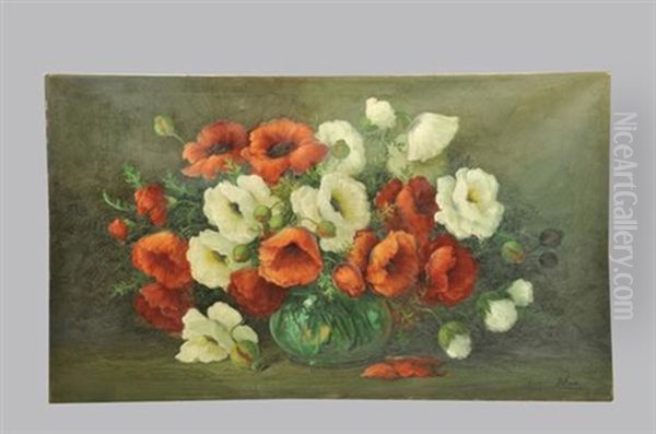 Sin Titulo (bouquet) Oil Painting by Francisco Urbina