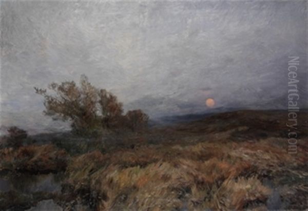 Dia Ventoso Al Atardecer Oil Painting by Ricardo Urgell