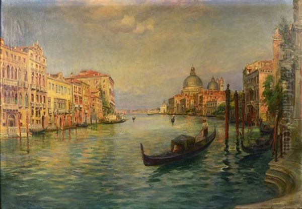 Venice Oil Painting by Max Usadel