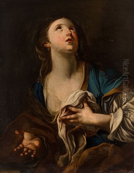 Saint Agatha Oil Painting by Andrea Vaccaro