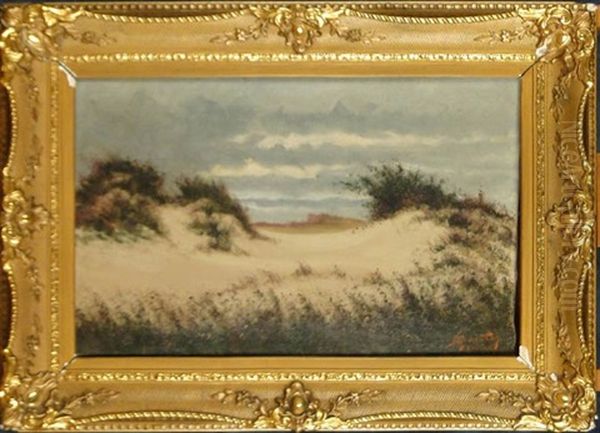 Paysage Hollandais Anime Oil Painting by Franz De Vadder