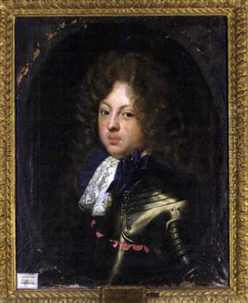 Portrait Of Duke Karl Philipp Of Brunswick And Luneburg Oil Painting by Jacques Vaillant