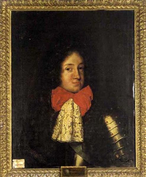 Portrait Of Duke Karl Philip Of Brunswick And Luneburg Oil Painting by Jacques Vaillant