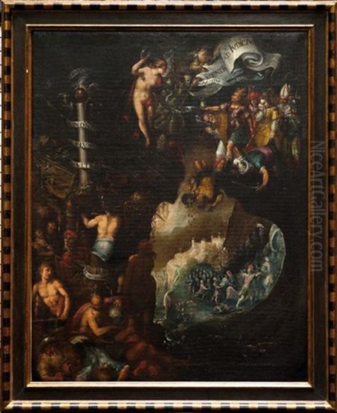 Allegorie Du Livre De L'ecclesiaste Oil Painting by Frederick van Valckenborch