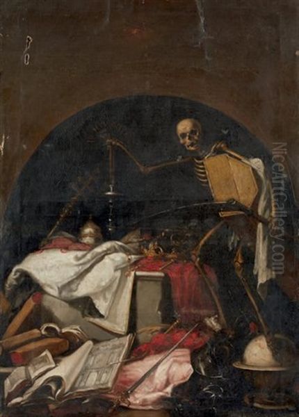 Le Triomphe De La Mort Oil Painting by Juan De Valdes Leal