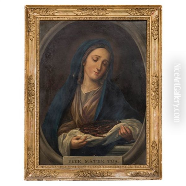 Ecce Mater Tua Oil Painting by Francisco Antonio Vallejo