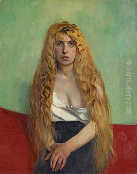 Retrato De Evaristo Arnus Oil Painting by Felix Vallotton