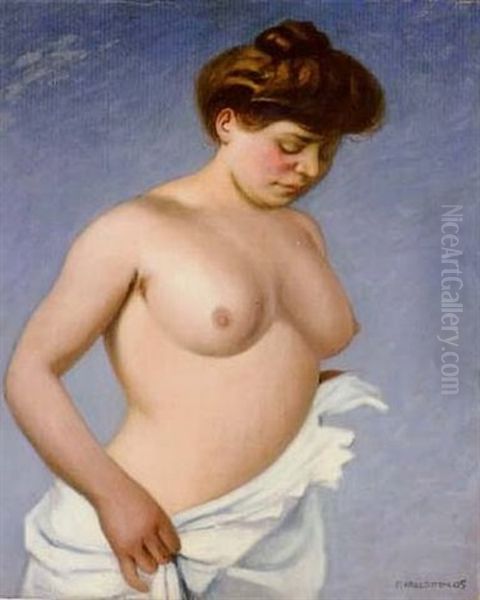 Retrato De Evaristo Arnus Oil Painting by Felix Vallotton