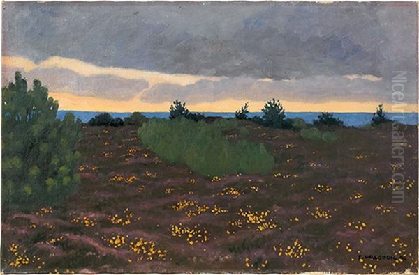 Les Bruyeres, Varengeville Oil Painting by Felix Vallotton