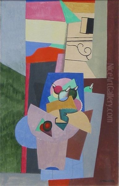 La Rumba Oil Painting by Georges Valmier