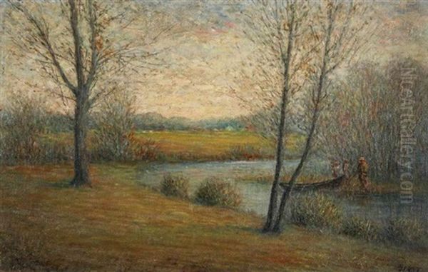 Cresent (sic) Lake by George van Millett