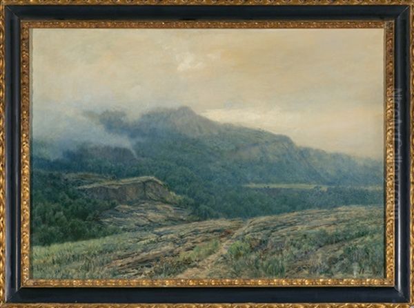 Paisaje Oil Painting by Joaquim Vancells y Vieta