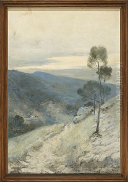 Paisaje Oil Painting by Joaquim Vancells y Vieta