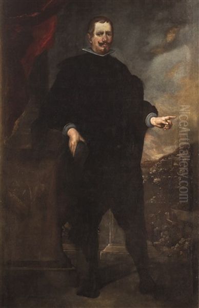 Ritratto Di Gentiluomo Della Famiglia Raggi Oil Painting by Anton Maria Vassallo