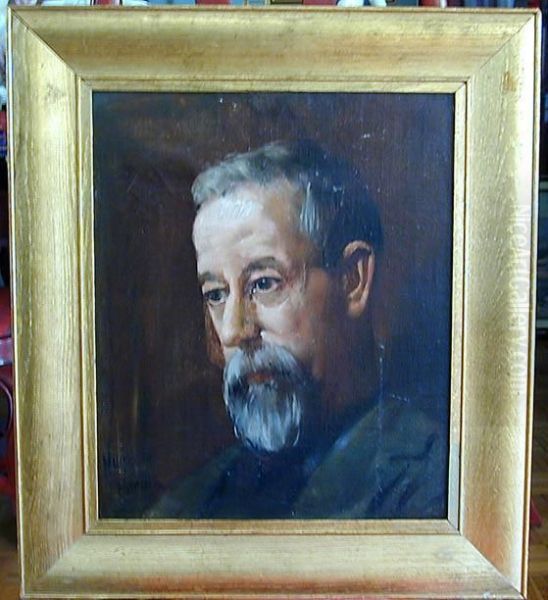 Self-portrait Oil Painting by Hugo Breul