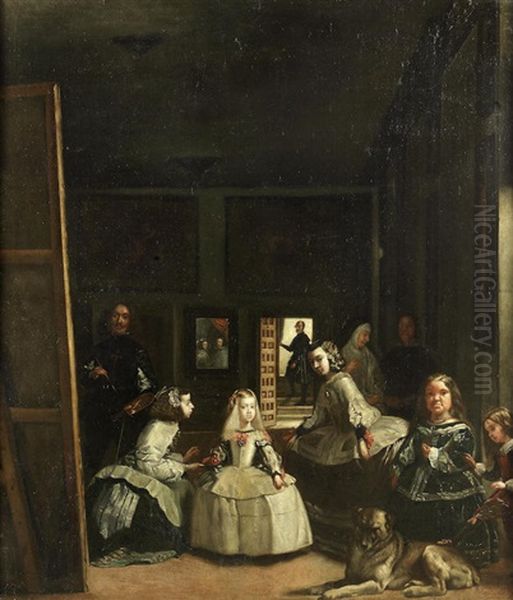 Las Meninas Oil Painting by Diego Velazquez