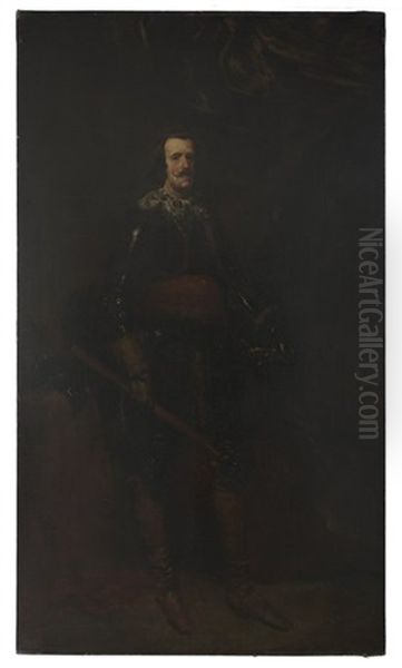 King Philip Iv Of Spain Oil Painting by Diego Velazquez