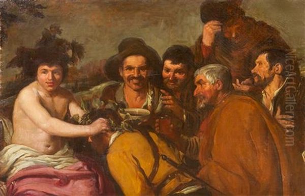 Dionysus Oil Painting by Diego Velazquez