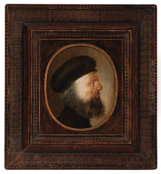 Tronie Of A Bearded Man Oil Painting by Jan van de Venne