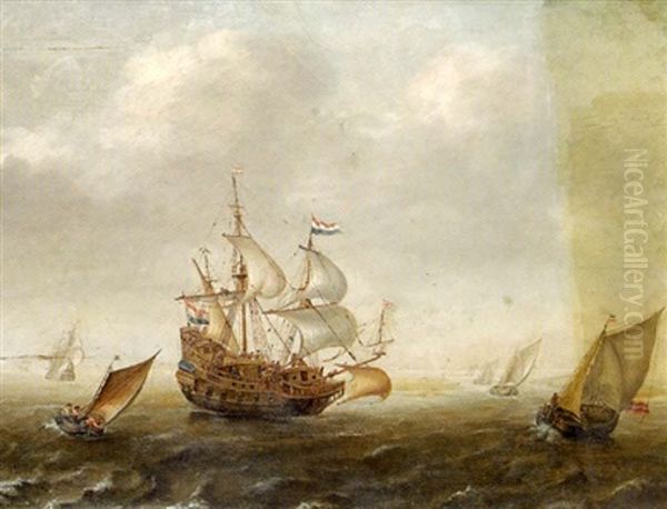 Marine by Cornelis Verbeeck