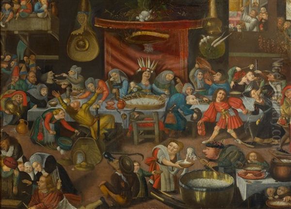 A Wedding Feast by Frans Verbeeck