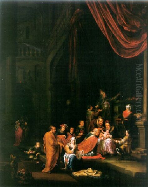 The Circumcision Oil Painting by Adriaen Verdoel