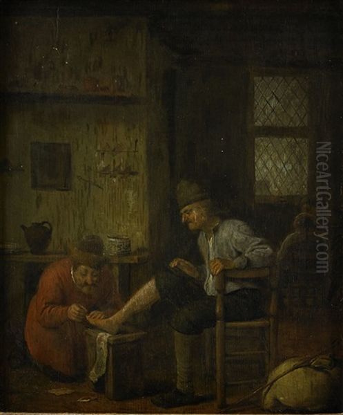 Pedicure by Pieter Harmensz. Verelst