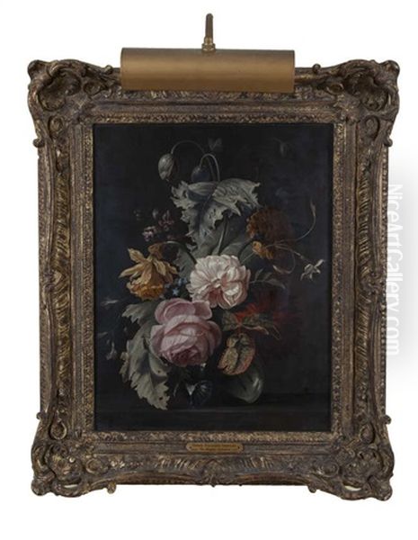 A Flower Piece Oil Painting by Simon Pietersz Verelst