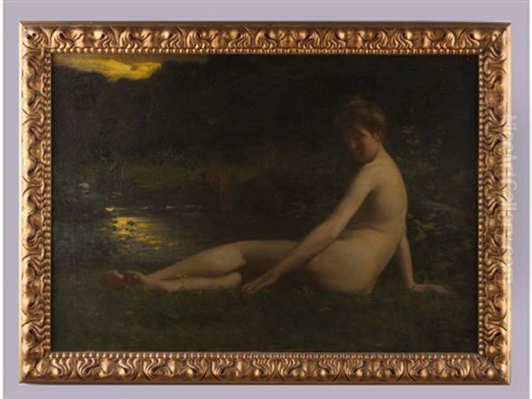 The Bathers Oil Painting by Lucien Verite