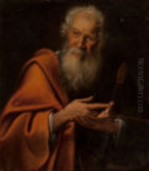 St. Paul Oil Painting by Giuseppe Vermiglio