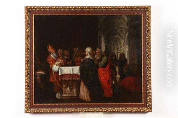 Presentation Of Christ Oil Painting by Paolo Veronese