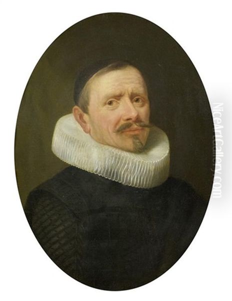 Portrat Eines Mannes Oil Painting by Johannes Cornelisz Verspronck