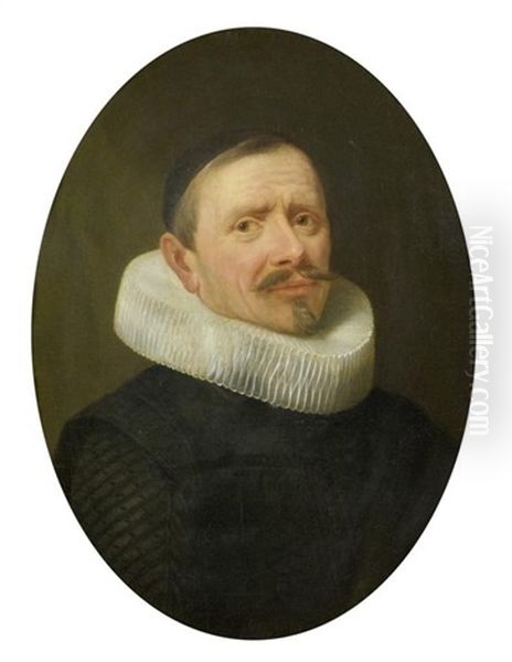 Portrait Eines Mannes Oil Painting by Johannes Cornelisz Verspronck