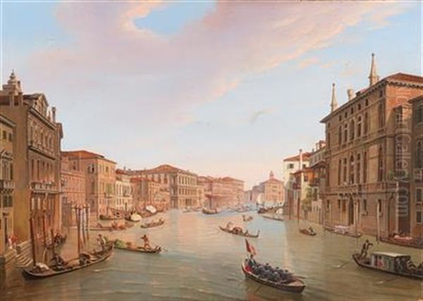 Venice Oil Painting by Frans Vervloet