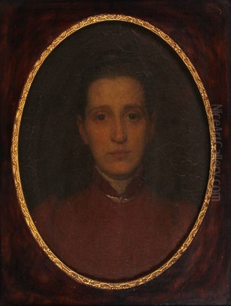 Portrait Of An Unidentified Lady Oil Painting by Jan Pieter Veth