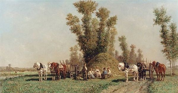 Veduta Del Molo Dai Granai Di Terranova Al Palazzo Delle Prigioni Oil Painting by Jules Jacques Veyrassat